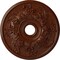 Ekena Millwork Acanthus Twist Medallion (Canopies up to 8 3/8"), 23 5/8"OD x 4 5/8"ID x 1 7/8"P, Mahogany CM23ACBMC - alternate 1